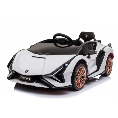 LAMBORGHINI SIAN 12V9A 4X4 LICENSE WHITE COMING SOON
