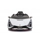 LAMBORGHINI SIAN 12V9A 4X4 LICENSE WHITE COMING SOON