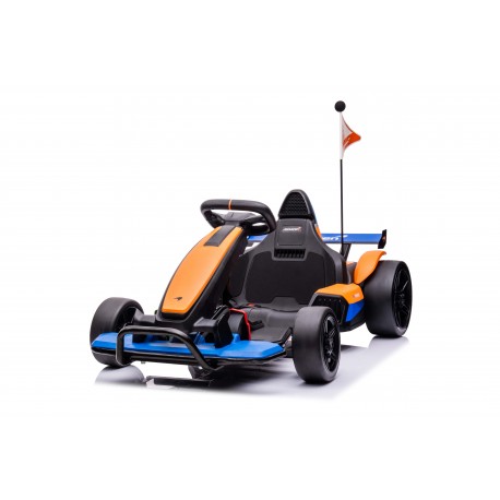 KART MACLAREN 24V ORANGE/BLUE