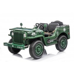 JEEP WILLYS 4X4 24V7A GREEN LICENSE