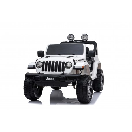 JEEP WRANGLER RUBICON 4X4 12V LICENSE WHITE FULL OPTIONS SOLD OUT COMING ΟΝ  29ΤΗ OF APRIL - Big Cars For Kids